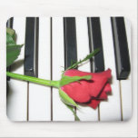 Rose Piano Mousepad
