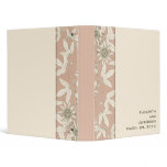 Rose Pink Botanical Floral Wedding Planner Binder