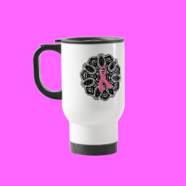 Rose/Pink Ribbon Mug