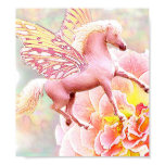 Rose Pony Fairy Poster