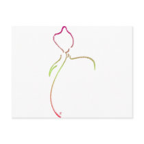 Rose Postcard