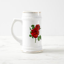 Rose Red Illustration Mugs
