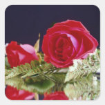 Rose reflections flowers sticker