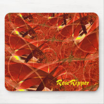 Rose Ripper Mouse Pad