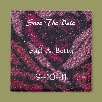 Rose Save The Date magnets