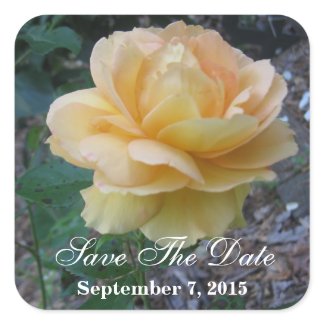 Rose: Save The Date Stickers sticker