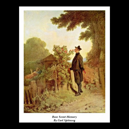 Rose Scent-Memory By Carl Spitzweg Posters