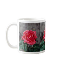 Rose, Shropshire Garden, after rain  flowers Mug
