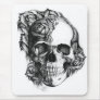Rose Skull Mouse Pads