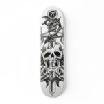 Rose Skull Skate Boards