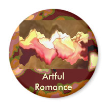 Rose Smile Hearts - Touched by an Angel magnets