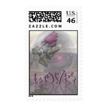 Rose Sphere 'Love' Stamp