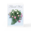 Rose Spray, Thank You cards by DoodleBugTees Rose Spray, Thank You cards