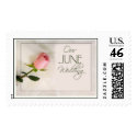 Rose Stamp for a June Wedding Postage