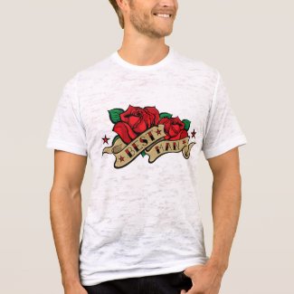 Rose Tattoo Best Man Shirt. shirt