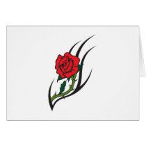 Rose Tattoo Design cards by doonidesigns Rose Tattoo Design cards