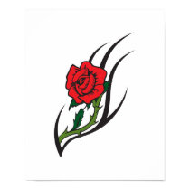 Rose Tattoo Design posters