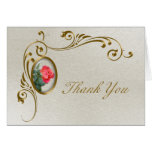 Rose Thank You Card