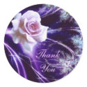 Rose Thank You Sticker