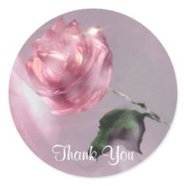 Rose Thank You Sticker