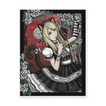 Rose Thief postcards by ChristinasCanvas Rose Thief postcards