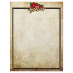 Rose Urban Tattoo Theme Customized Letterhead