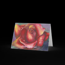 Rose Valentine Card