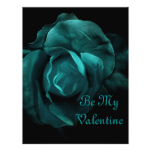 Rose valentine customized letterhead