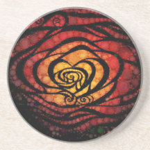 Rose Water Coasters