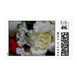 Rose Wedding Bouquet Postage Stamp