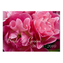 Rose :: Wedding Favor Tag business cards