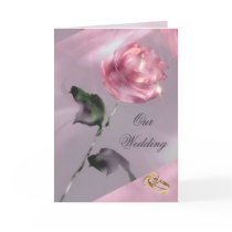 Rose Wedding Invitation Card
