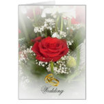 Rose Wedding Invitation Card