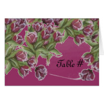 Rose - wedding place card