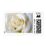 Rose White Postage