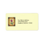 Rose Window Label
