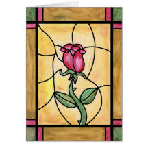 Rose Window Notecard