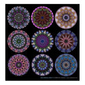 Rose Window Quilt #1 posters by eyebalm Rose Window Quilt #1 posters