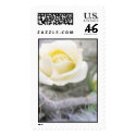 rose winter wedding postage