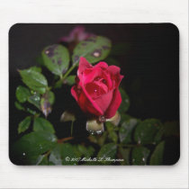 Rose With A Face Mousepad