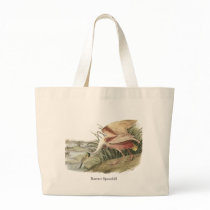 Roseate Spoonbill, John Audubon Tote Bag