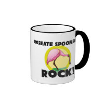 Roseate Spoonbills Rock Mugs