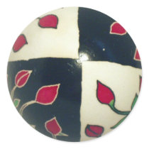 Rosebud Pysanka Sticker