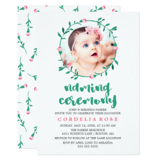Baby Naming Ceremony Invitations & Announcements | Zazzle