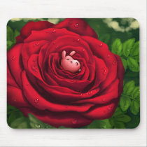 Rosebunny Mousepad mousepads