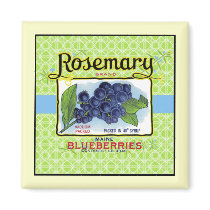 Rosemary Blueberry Magnet
