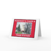 ROSEMARY'S TOWER & TRAIN STATION cards by mrsheldo ROSEMARY'S TOWER & TRAIN STATION cards