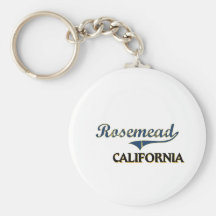 Rosemead California City Classic Key Chains