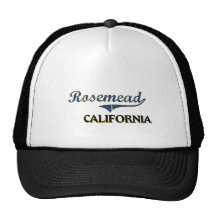Rosemead California City Classic Mesh Hat