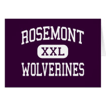 Rosemont - Wolverines - High - Sacramento cards by customteamsportswear Rosemont - Wolverines - High - Sacramento cards